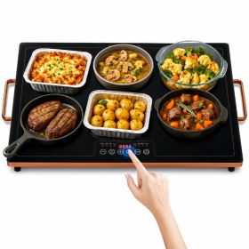 WARMOUNTS Electric Warming Tray 24 16 Inch Temperature Controlled Buffet Party