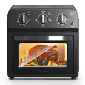 Family Size Air Fryer Toaster Oven Combo,13QT,360° Hot Air Circulation For Healthy Oil-Free Cooking, Multifunctional Convection Contertop Oven, Adjus