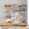 62.9''W Adjustable Storage Shelves NSF Wire Shelving Unit Multiple rows Shelving for Storage Rack Shelves for Storage Heavy Duty Garage Shelf Pantry S