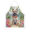 Cairn Terrier Luau Apron Cooking Kitchen Server Baking Crafts Gardening for Adult Women Men, Unisex, Large, Multicolor