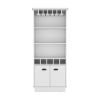 Bar Cabinet Taholah, Living Room, White