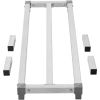 Aluminum Dunnage Rack, 48' x 14' Commercial Food Floor Rack, 8' Off the Floor, 1000 lbs Capacity All-Welded Aluminum Storage Rack