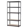Storage Shelves, 2000 lbs, 5 Tier Garage Storage Shelving, 16" D x 36" W x 71.4" H Adjustable Metal Shelves for Garage Shelves Utility Rack Shelf