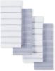 Kitchen Towel 4-Pack Set, Lavender Cream/White, 16"x26"