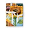 Silky Terrier in Sunflowers Apron Cooking Kitchen Server Baking Crafts Gardening for Adult Women Men, Unisex, Large, Multicolor
