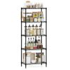 5-Tier Heavy-Duty Metal Wire Shelving, 750 LBS Total Load with Multi-Grade Per Shelf Capacity for Garage & Kitchen