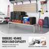 Aluminum Dunnage Rack, 60' x 20' Commercial Food Floor Rack, 12' Off the Floor, 1000 lbs Capacity All-Welded Aluminum Storage Rack