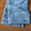 Kitchen Towel 4-Pack Set, Blue Velvet/White, 16"x26"
