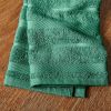 Kitchen Towel 4-Pack Set, Green/White, 16"x26"