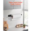 Paper Towel Holder Under Cabinet, High-Quality Stainless Steel Paper Towel Holder, Self Adhesive or Drilling Paper Towel Holder Wall Mount for Kitchen