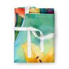 Lilies in Watercolor Apron Cooking Kitchen Server Baking Crafts Gardening for Adult Women Men, Unisex, Large, Multicolor