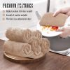 24 Pack Kitchen Dishcloths - Does Not Shed Fluff - Reusable Dish Towels, Dish Cloths, Super Absorbent Coral Fleece Cleaning Cloths